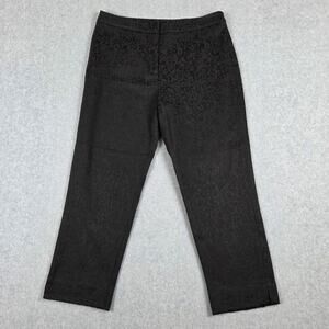 🌼Jones New York Signature Pants Womens Size 12 Black 🌼